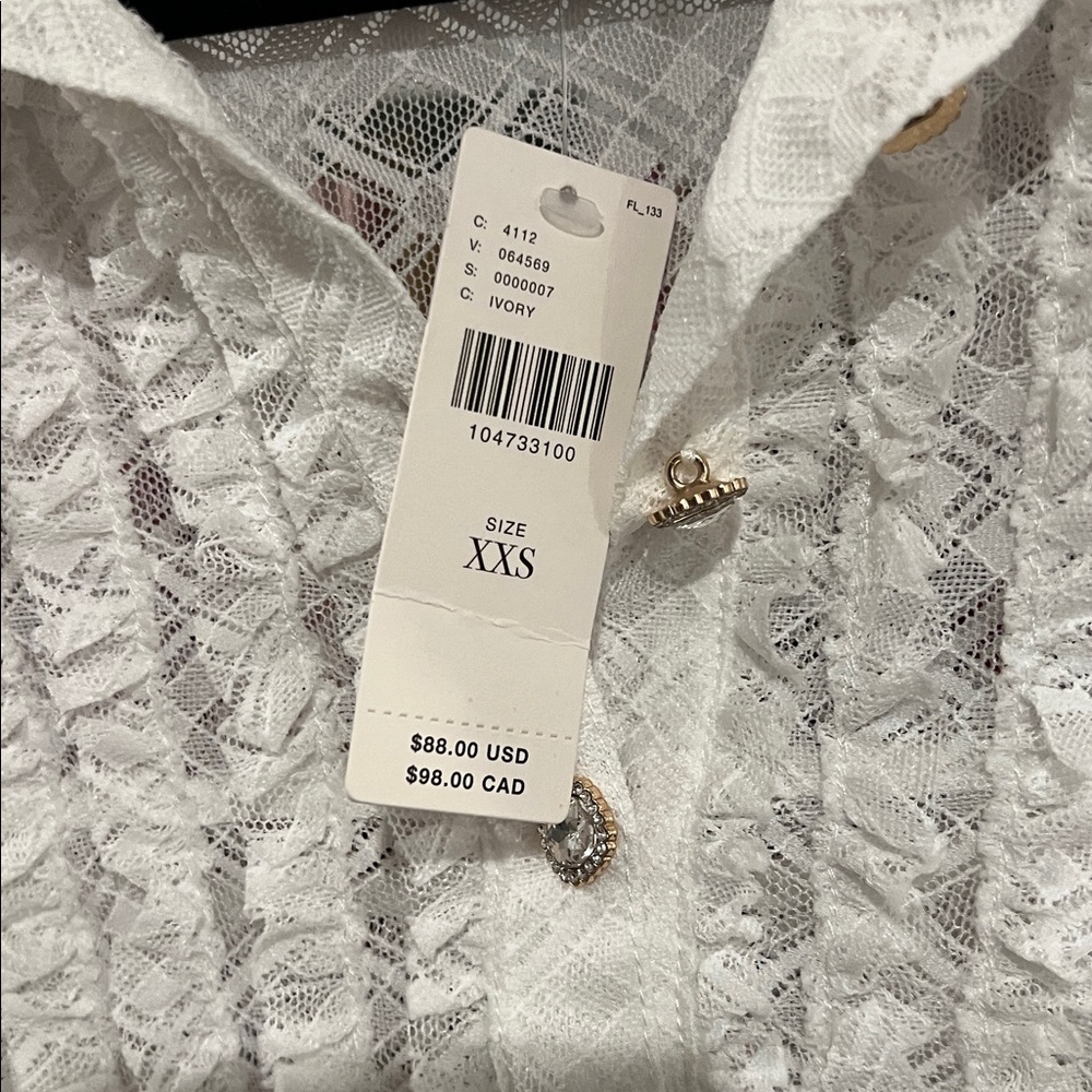 Anthropologie Maeve Puff-Sleeve Cropped Swing Top, XXS VARIOUS COLORS, NWT - Picture 7 of 10